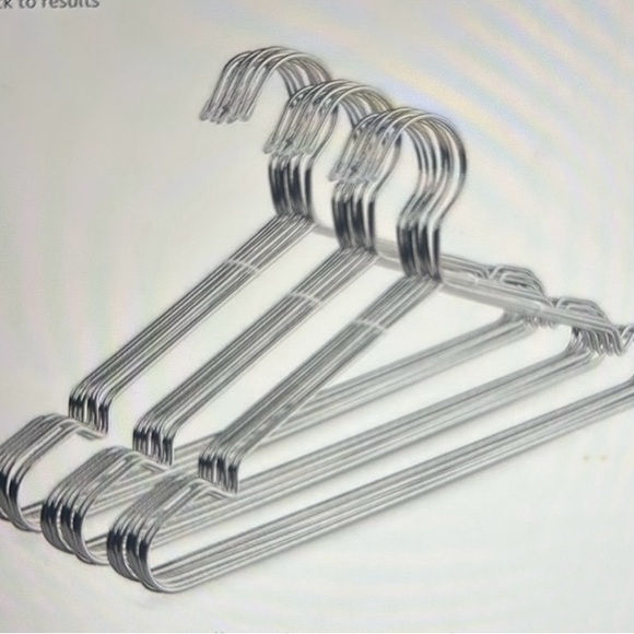Other - 30 Stainless Steel Strong Metal Hangers